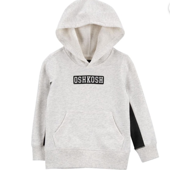 OshKosh Toddler Boy Grey Hoodie main image 1